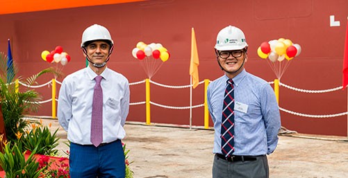 launch of the new FSU at Sembcorp Marine’s Admiralty Yard