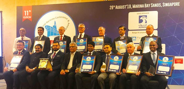 Synergy Employee Rohit Banta in shiptek maritime awards