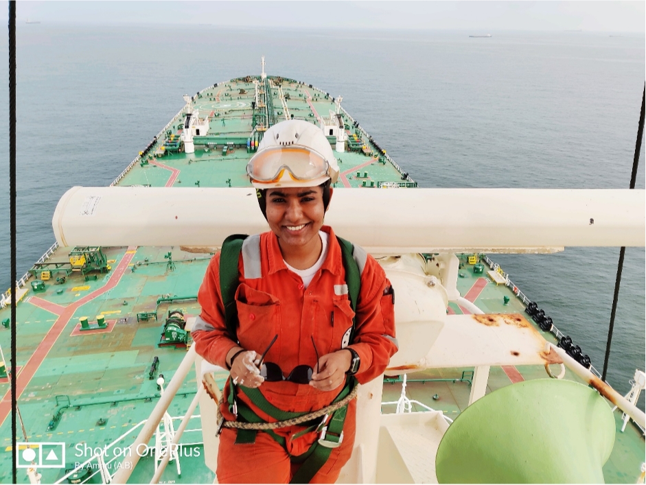 India’s First Female ETO in Maritime industry