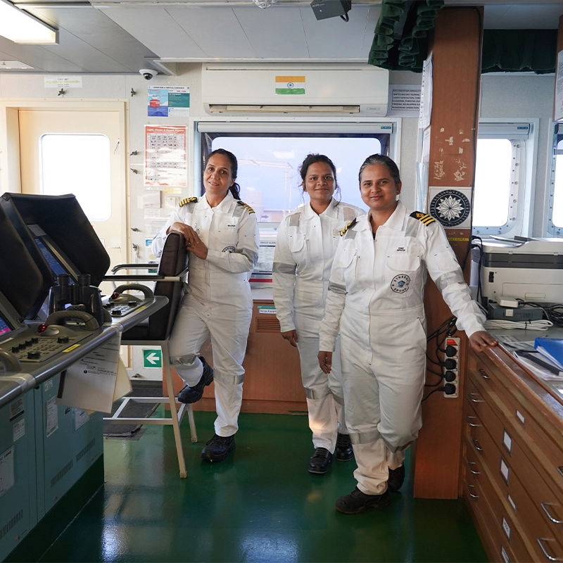 Synergy Group new PPE Kits for female seafarers