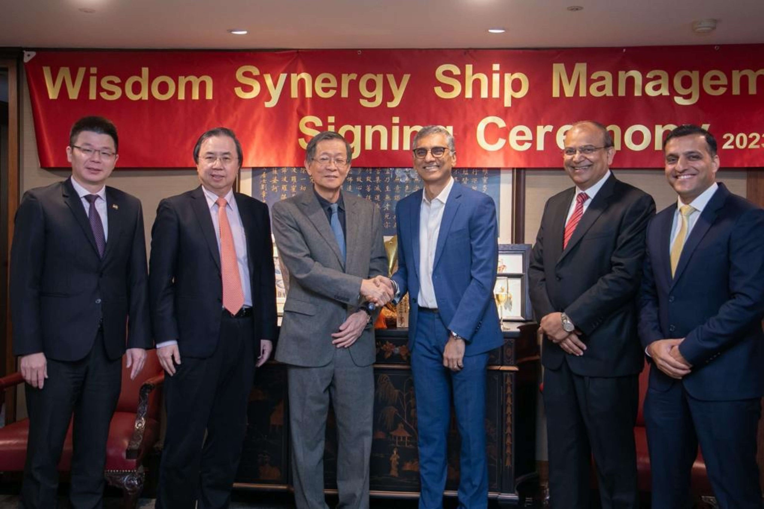 Wisdom marine group and Synergy group Joint Venture