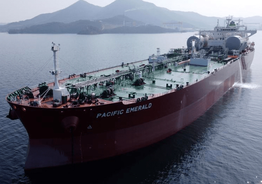 PACIFIC EMERALD dual-fuelled Aframax tanker