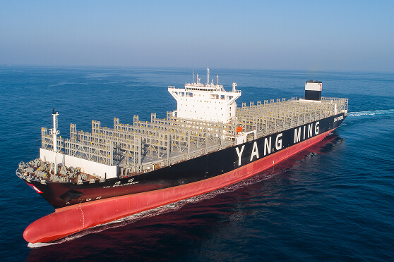 YM WILLPOWER, a 15,500 TEU LNG dual-fuel container vessel owned by Yang Ming Marine Transport Corporation, delivered from Hyundai Heavy Industries and now under Synergy Marine Group’s technical management.